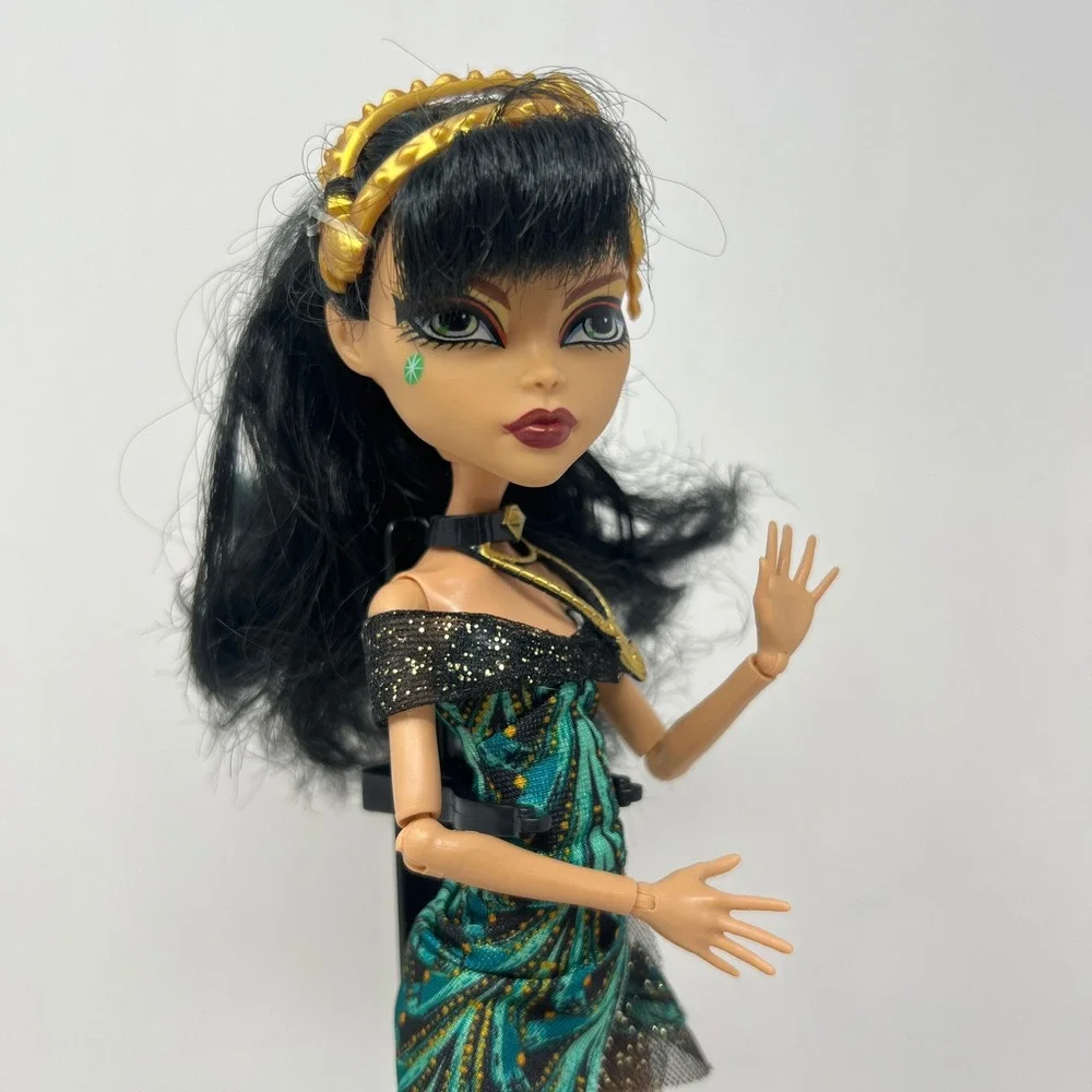 Monster High Cleo De Nile Doll Frights Camera Action 2008 Egyptian Princess